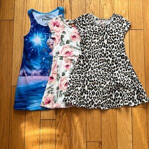 Girl’s set of 3 dresses. Size 4T